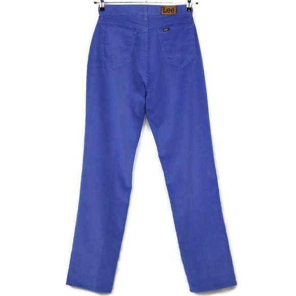 Vintage Lee Corduroy Pants Straight Purple United Garment Workers‎ 11 x 32 - Picture 1 of 12